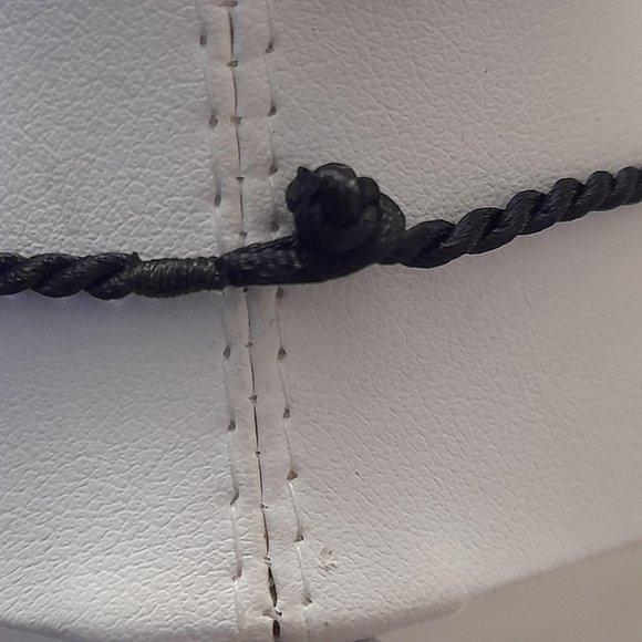 Raw Citrine Pendant on a Silk Chord - Picture 5 of 9